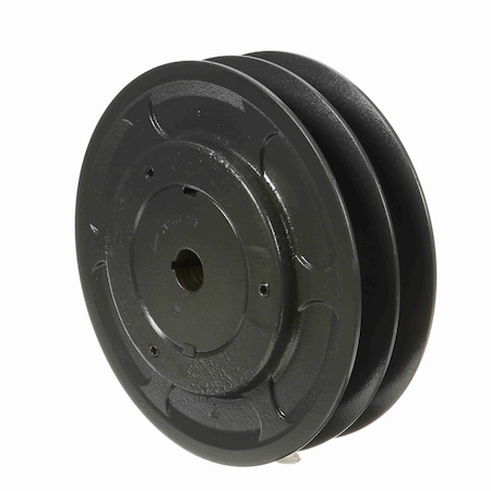 Browning 2 Groove Cast Iron Finish Bore Fhp Variable Pitch Sheave, 2VP84X7/8 2VP84X7/8